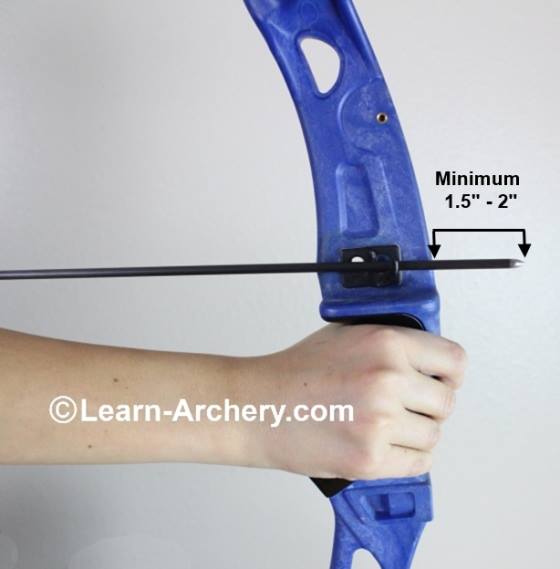 Safe arrow length for beginners